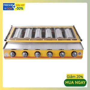 Bếp nướng bbq 6 đầu đốt ET-K233