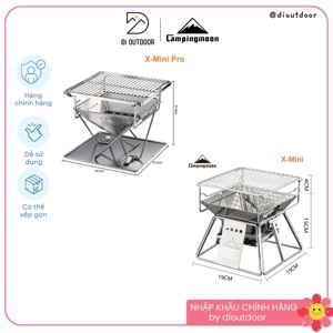 Bếp nướng dã ngoại Campingmoon X-MINI