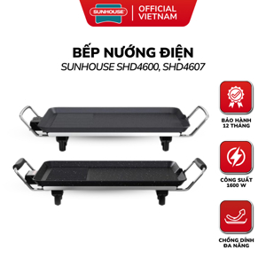 Bếp nướng điện không khói Sunhouse SHD4600 (SHD-4600) - 2000 W