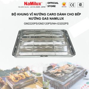 Bếp nướng gas đa năng Namilux GM2120PS