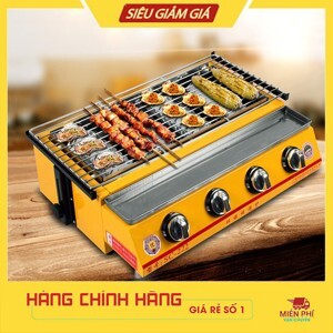 Bếp Nướng Gas ET-K222 4 Đầu Đốt