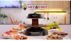 Bếp nướng không khói  Easy Grill Magic Cook infrared Electric Grill One-touch CR-04K