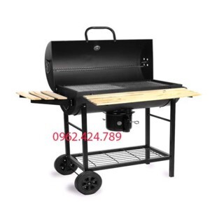 Bếp nướng than hoa lắp đậy có tay đẩy BBQ-05