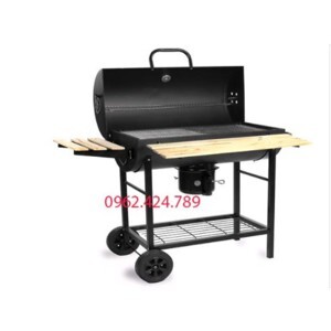 Bếp nướng than hoa lắp đậy có tay đẩy BBQ-05