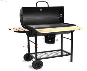 Bếp nướng than hoa lắp đậy có tay đẩy BBQ-05