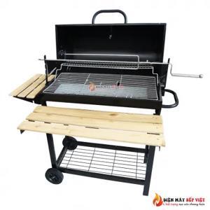 Bếp nướng than hoa lắp đậy có tay đẩy BBQ-05