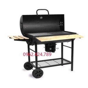 Bếp nướng than hoa lắp đậy có tay đẩy BBQ-05