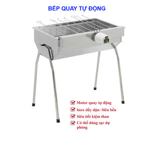 Bếp nướng than hoa tự xoay V5M