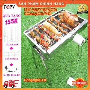 Bếp nướng than hoa tự xoay V5M