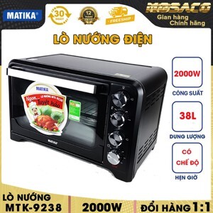 Bếp nướng và lẩu điện Matika MTK-9238 1700w