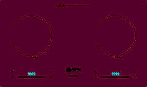 Bếp từ âm 2 vùng nấu Abbaka AB-268IH