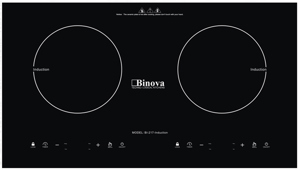 Bếp từ âm 2 vùng nấu Binova BI-217 - Induction