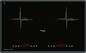 Bếp từ âm 2 vùng nấu Canzy CZ-88ID