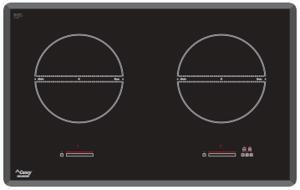 Bếp từ âm 2 vùng nấu Canzy CZ-907IP