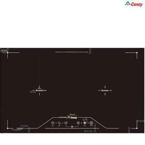 Bếp từ âm 2 vùng nấu Canzy CZ-QA03