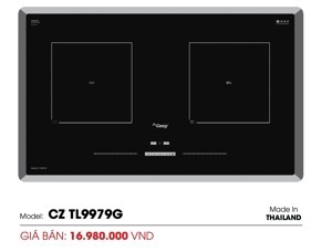 Bếp từ âm 2 vùng nấu Canzy CZ TL9979G