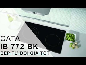 Bếp từ âm 2 vùng nấu Cata IB-772 - Màu BK