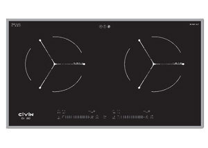 Bếp từ âm 2 vùng nấu Civin CV-663
