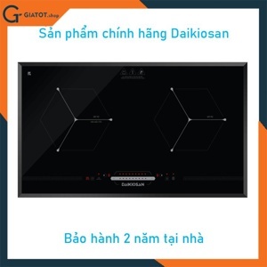 Bếp từ âm 2 vùng nấu Daikiosan DKT-200002