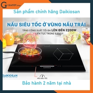 Bếp từ âm 2 vùng nấu Daikiosan DKT-200002