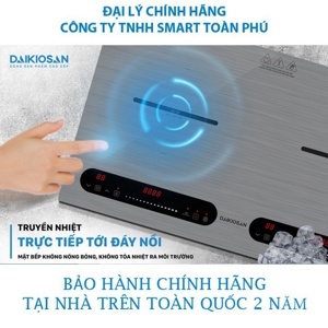 Bếp từ âm 2 vùng nấu Daikiosan DKT-200006