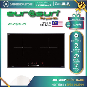 Bếp từ âm 2 vùng nấu Eurosun EU-T705Plus