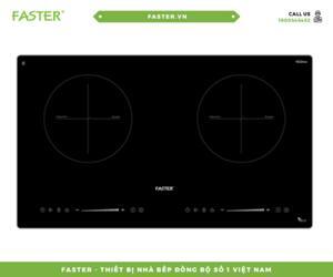 Bếp từ âm 2 vùng nấu Faster FS-812I