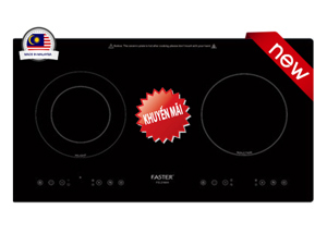 Bếp từ âm 2 vùng nấu Faster FS-628HI