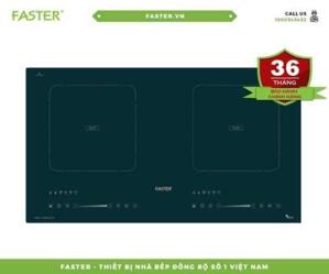 Bếp từ âm 2 vùng nấu Faster FS-8899I Plus