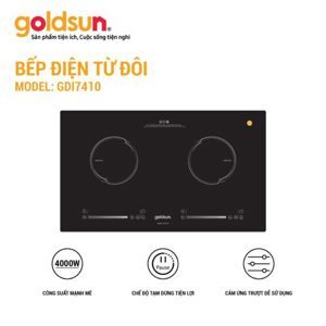 Bếp từ âm 2 vùng nấu Goldsun GDI7410