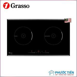 Bếp từ âm 2 vùng nấu Grasso GS 68IH