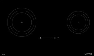 Bếp từ âm 2 vùng nấu Latino LT-818