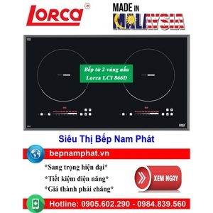 Bếp từ âm 2 vùng nấu Lorca LCI-886D