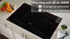 Bếp từ âm 2 vùng nấu Nagakawa NK2C08MS