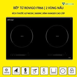 Bếp từ âm 2 vùng nấu Rovigo FR66