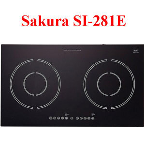 Bếp từ âm 2 vùng nấu Sakura SI281E (SI-281E)