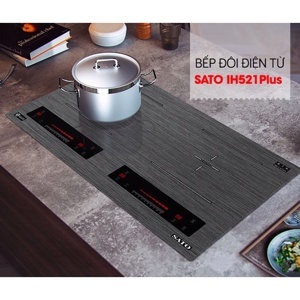 Bếp từ âm 2 vùng nấu SATO IH522Plus