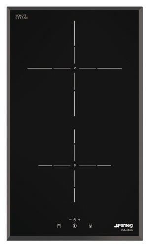 Bếp từ âm 2 vùng nấu Smeg SI5322B