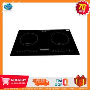 Bếp từ âm 2 vùng nấu Sunhouse SHB9101