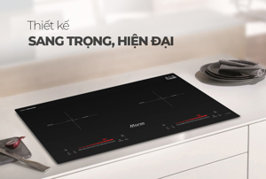 Bếp từ âm 2 vùng nấu Sunhouse MMB9301