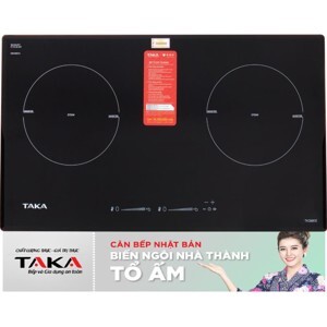 Bếp từ âm 2 vùng nấu Taka TKI268GE (3700W)