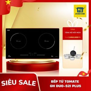 Bếp từ âm 2 vùng nấu Tomate GH DUO-S2I Plus