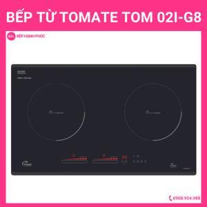 Bếp từ âm 2 vùng nấu Tomate TOM 02I-G8