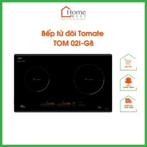 Bếp từ âm 2 vùng nấu Tomate TOM 02I-G8