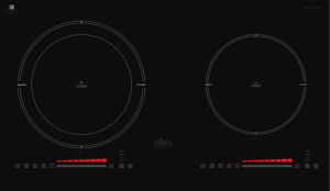 Bếp từ âm 2 vùng nấu Topy A6868 Plus