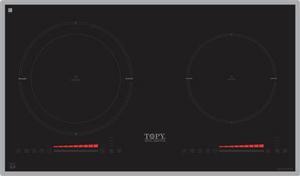 Bếp từ âm 2 vùng nấu Topy TP-6868 Plus