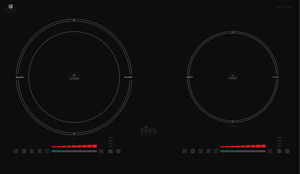 Bếp từ âm 2 vùng nấu Topy TP-6868 Plus