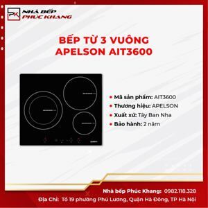 Bếp từ âm 3 vùng nấu Apelson AIT-3600