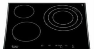 Bếp từ âm 3 vùng nấu Ariston KIC631TB