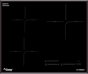 Bếp từ âm 3 vùng nấu Canzy CZ 999DH